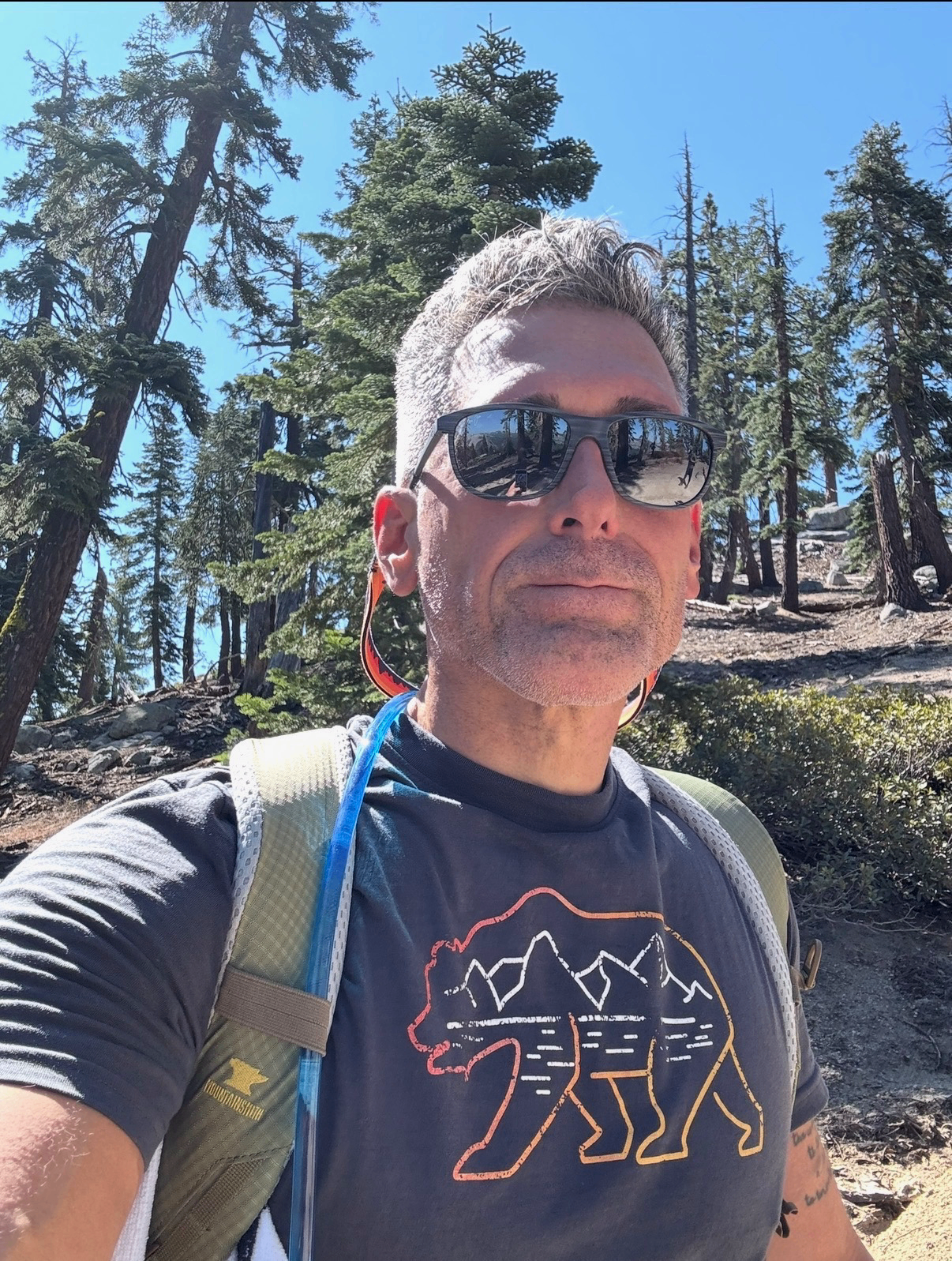 Portrait in the forest